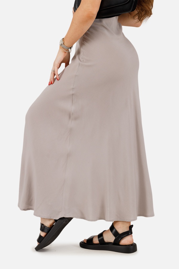 Женская юбка 42 цвет серый ЦБ-00252862 SKT001000464 фото