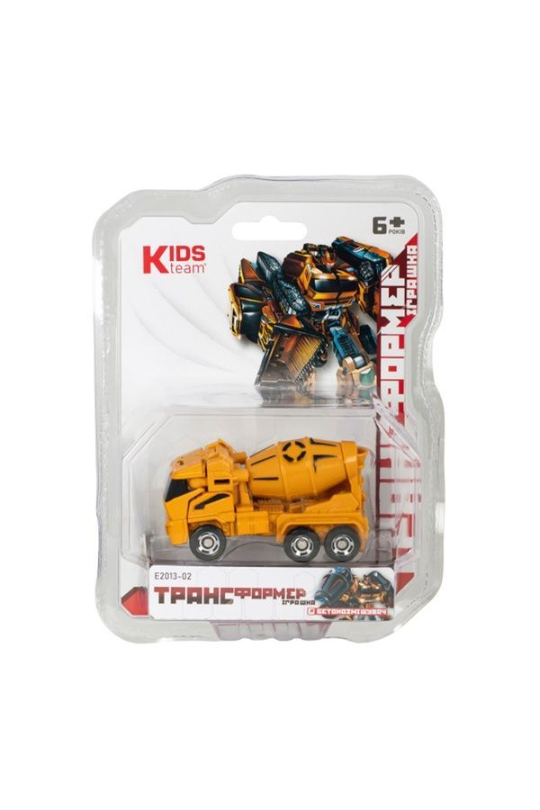 Игрушка-трансформер "Бетономешалка" KIDS TEAM E2013-02 ЦБ-00278056 фото