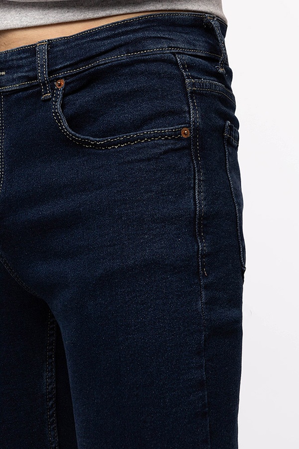 Мужские джинсы 48 цвет темно-синий ЦБ-00200688 SKT000869023 фото