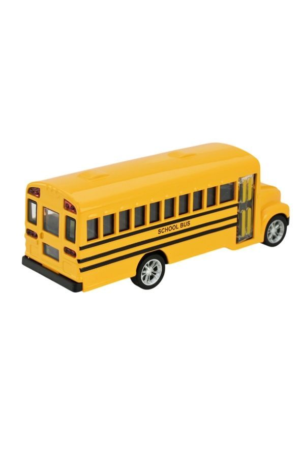 Іграшка машина металева АВТОПРОМ - American school bus АВТОПРОМ 10003 ЦБ-00289170 фото