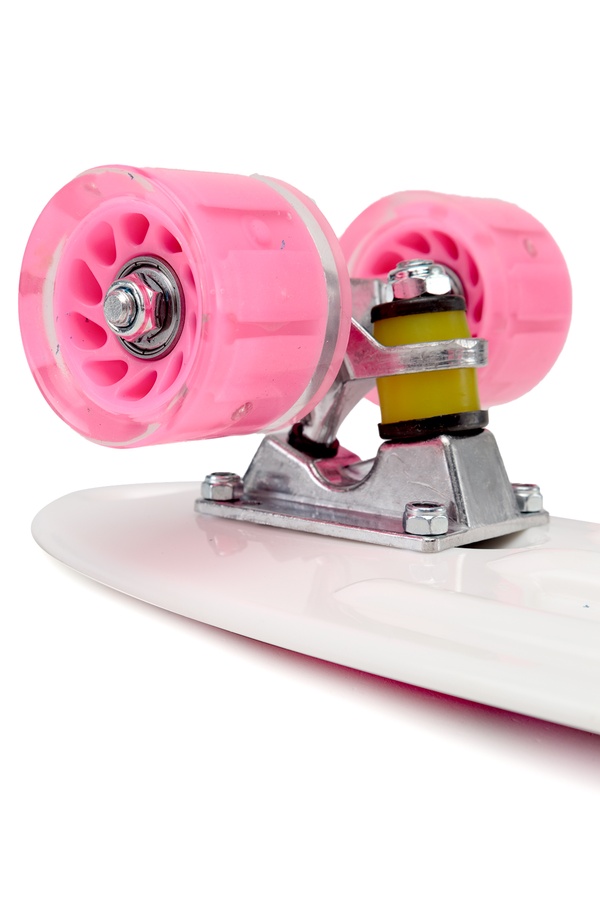 Пенни борд с подсветкой колес цвет розовый ЦБ-00246097 SKT000983427 фото