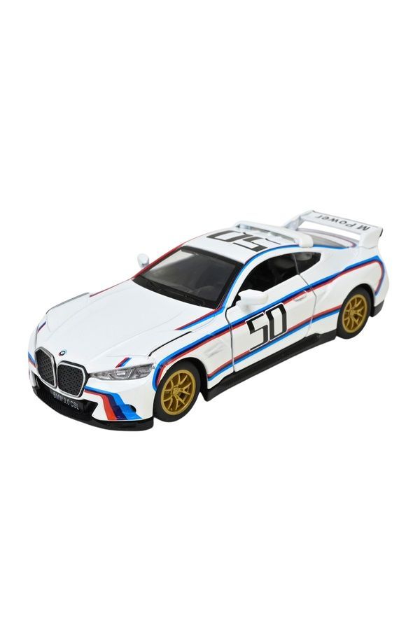 Машина металева моделі BMW 3.0CSL АВТОПРОМ 4389 ЦБ-00287840 фото