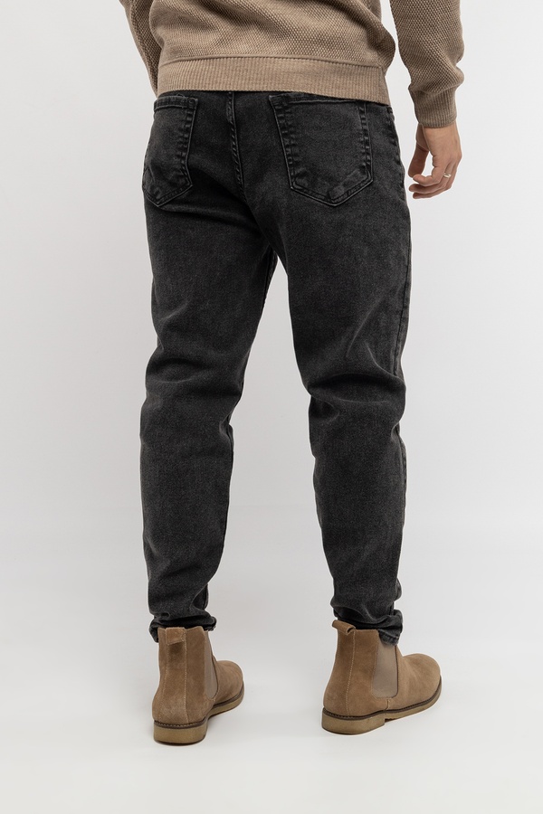 Чоловічі джинси мом 42 колір темно-сірий ЦБ-00233102 SKT000940590 фото