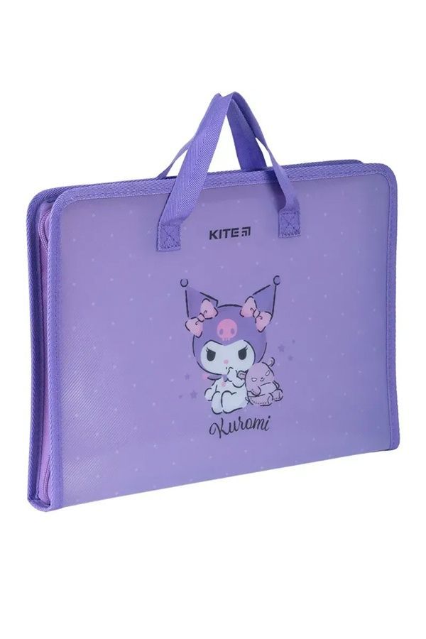 Папка-портфель на молнии Kite Kuromi KITE HK24-202 ЦБ-00281371 фото