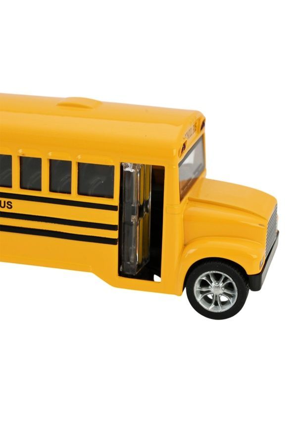 Іграшка машина металева АВТОПРОМ - American school bus АВТОПРОМ 10003 ЦБ-00289170 фото