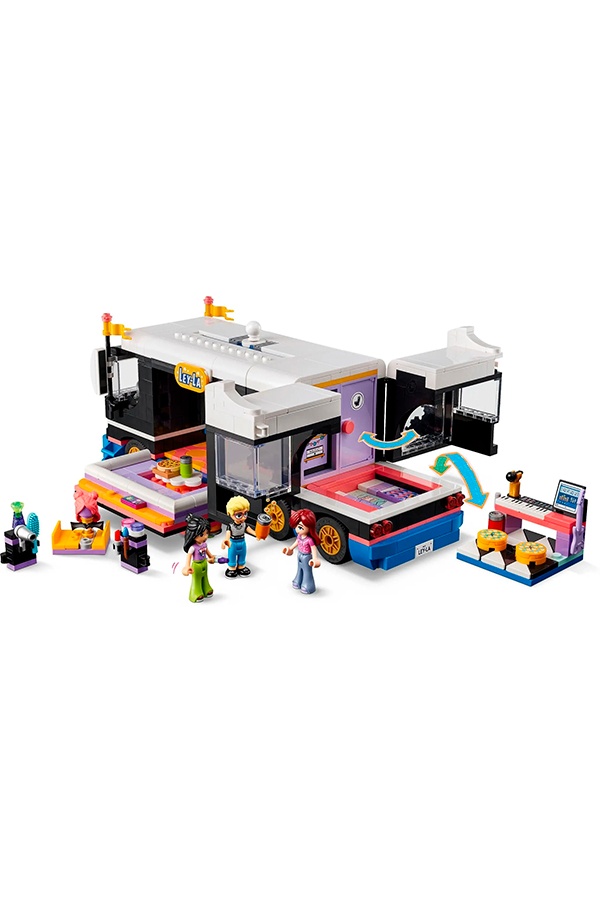 Конструктор Автобус для тура поп-звезды цвет разноцветный ЦБ-00241990 SKT000963222 фото