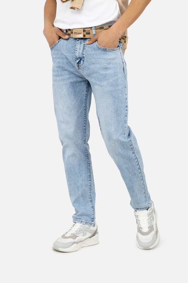 Чоловічі джинси 54 колір блакитний ЦБ-00246659 SKT000985112 фото