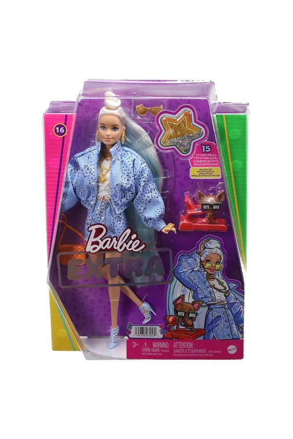 Лялька Barbie "Екстра" колір різнокольоровий ЦБ-00205977 SKT000879410 фото