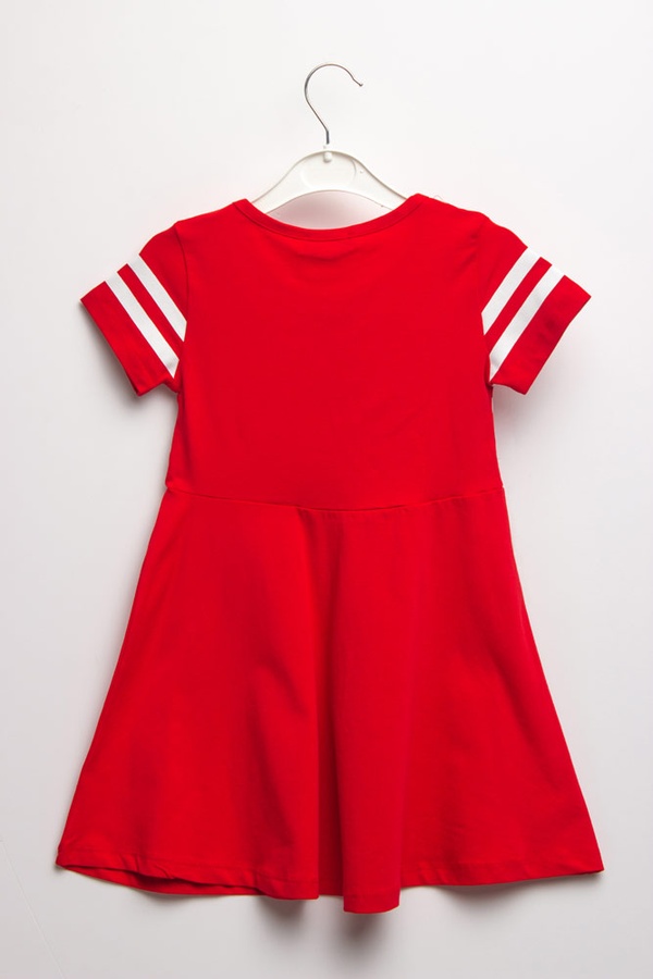 Платье 110 цвет красный ЦБ-00151819 SKT000518551 фото