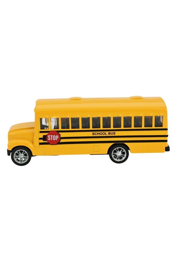 Іграшка машина металева АВТОПРОМ - American school bus АВТОПРОМ 10003 ЦБ-00289170 фото