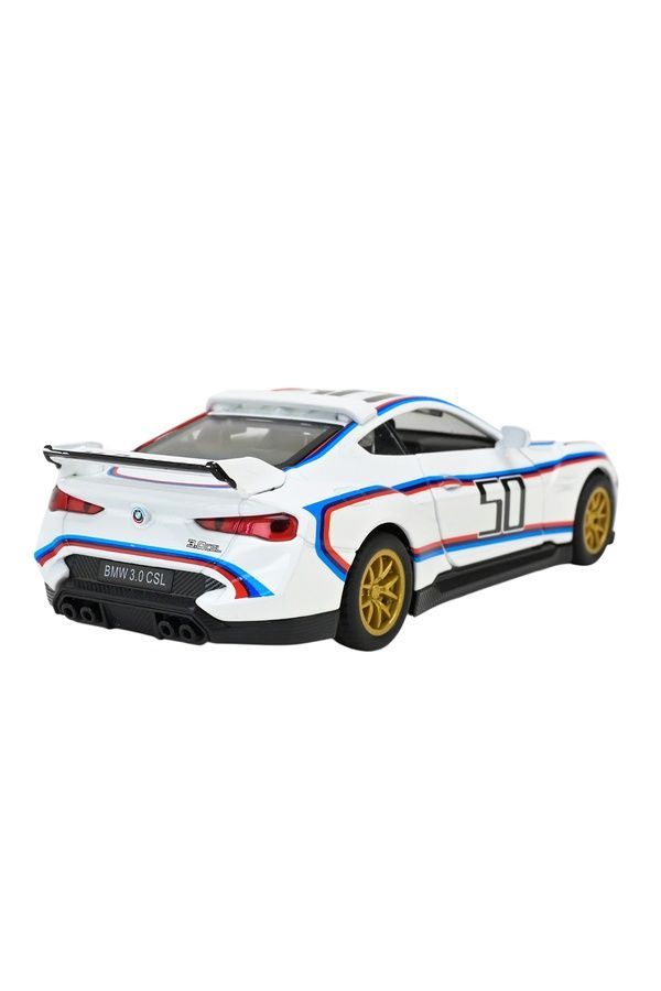 Машина металева моделі BMW 3.0CSL АВТОПРОМ 4389 ЦБ-00287840 фото