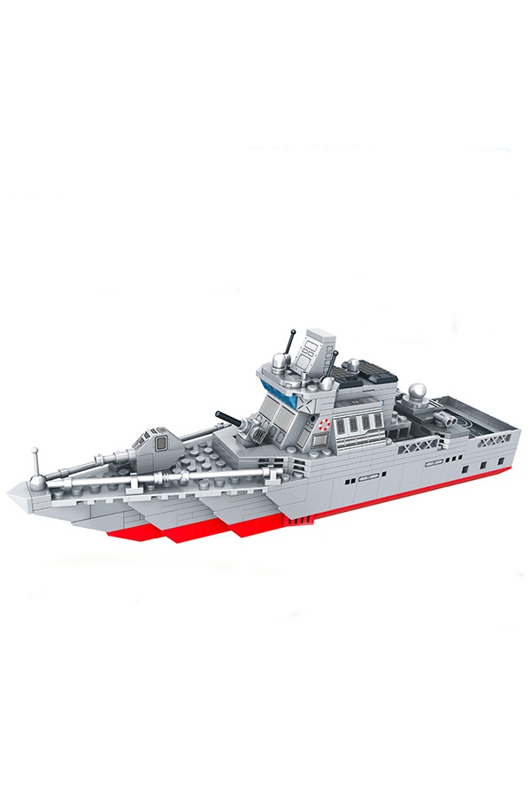 Конструктор Військовий корабель колір різнокольоровий ЦБ-00240428 SKT000960389 фото