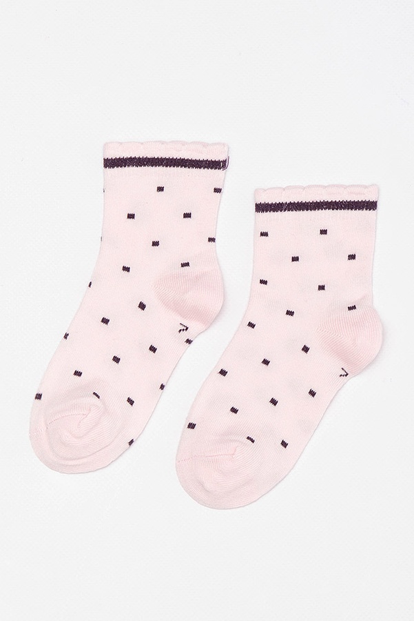 Шкарпетки на дівчинку 27-30 колір світло-рожевий ЦБ-00182596 SKT000604351 фото