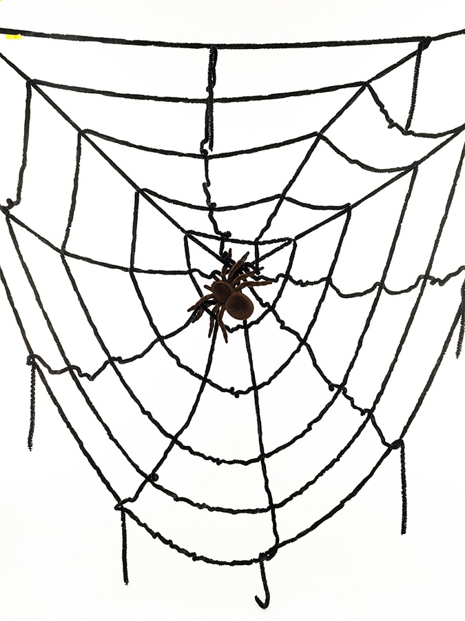 Декор на Хелловін - «Павутина» колір різнокольоровий ЦБ-00229769 SKT000933156 фото