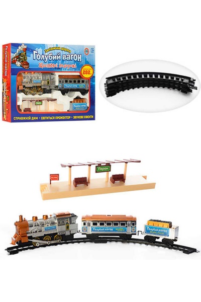 Іграшкова залізниця « вагон» колір різнокольоровий 00-00035895 SKT000036083 фото