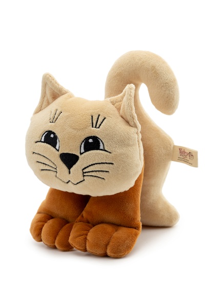 М'яка іграшка Котик "Коржик" колір коричневий ЦБ-00236521 SKT000952432 фото