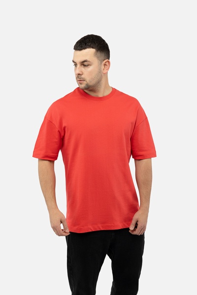 Мужская футболка 52 цвет красный ЦБ-00241588 SKT000961983 фото