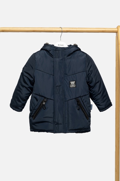 Куртка для хлопчика 122 колір темно-синій ЦБ-00236866 SKT000953102 фото