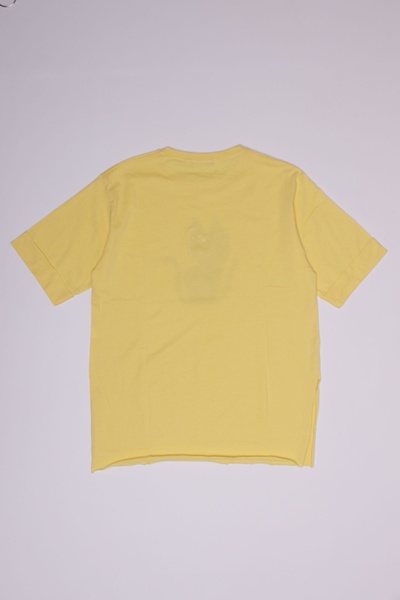Женская футболка 46 цвет желтый ЦБ-00191819 SKT000846934 фото