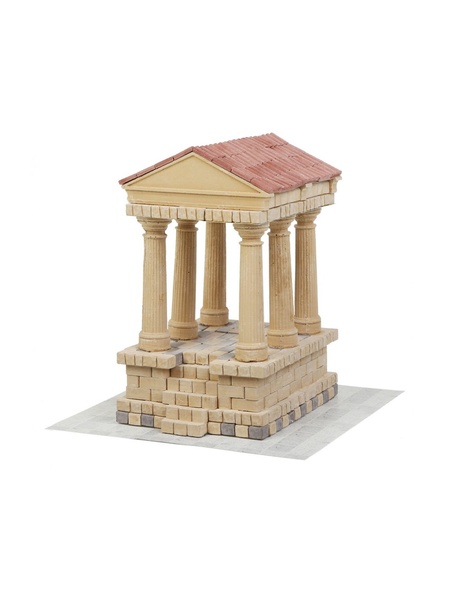 Іграшка-конструктор з міні-цеглинок "Римський храм" колір різнокольоровий ЦБ-00183555 SKT000607139 фото