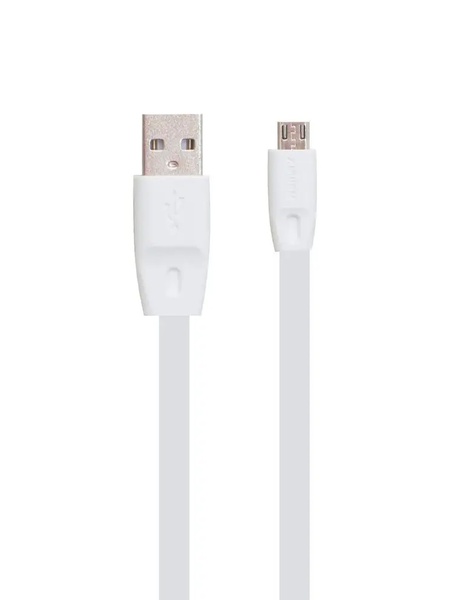 Кабель Remax RC-001m USB to MicroUSB колір білий ЦБ-00220482 SKT000909902 фото