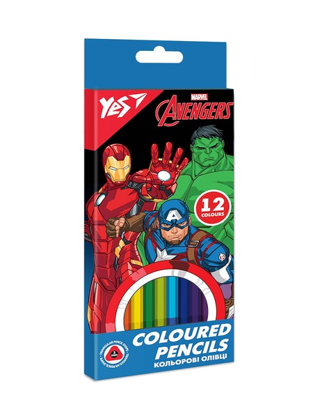 Олівці кольорові "Marvel.Avengers" колір різнокольоровий ЦБ-00222739 SKT000915826 фото