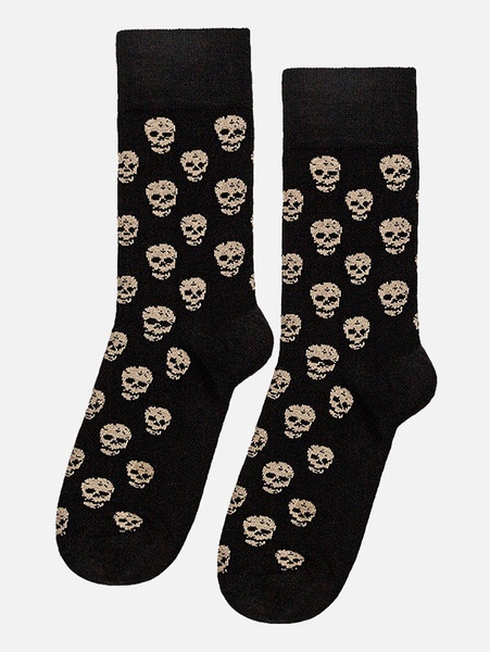 Чоловічі шкарпетки 43-45 колір чорний ЦБ-00214578 SKT000896644 фото