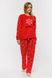 Женская пижама цвет красный ЦБ-00203793 SKT000874737 фото 1