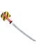 Іграшка - сувенірний меч "КАТАНА ХРОМ" колір різнокольоровий ЦБ-00241142 SKT000961207 фото 1