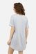 Жіноча нічна сорочка 42 колір світло-сірий ЦБ-00244130 SKT000977906 фото 4