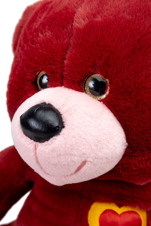 М’яка іграшка Ведмедик колір червоний ЦБ-00248296 SKT000988885 фото