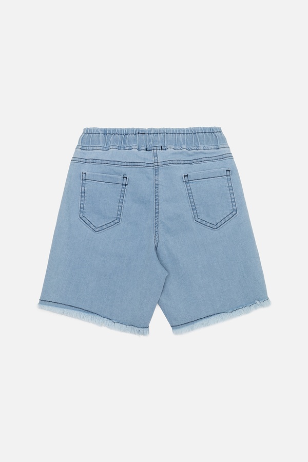 Шорти джинсові для дівчинки 146 колір блакитний ЦБ-00192309 SKT000848746 фото