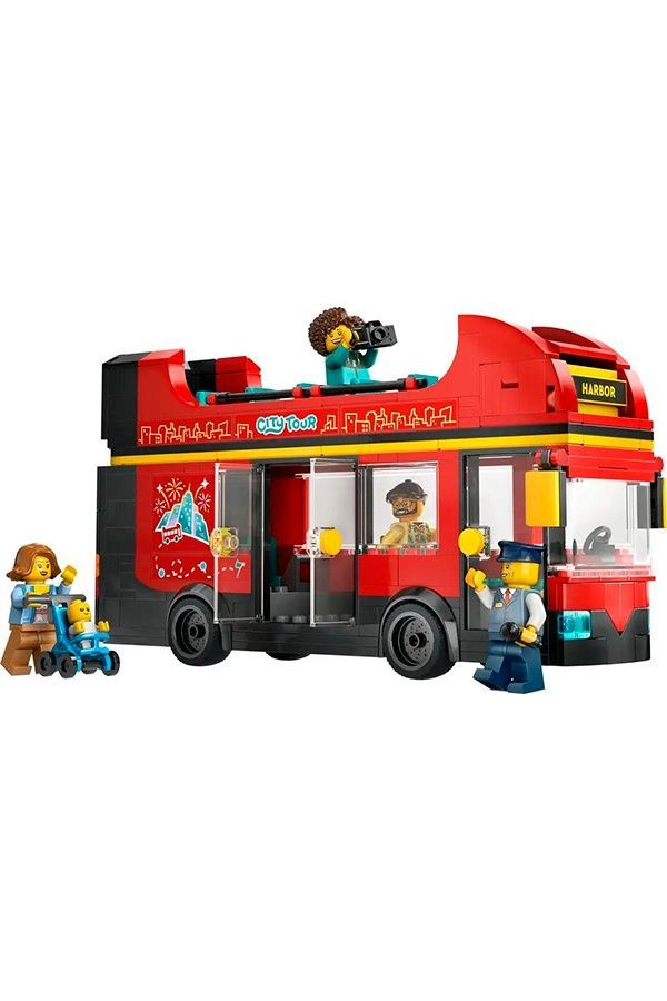 Конструктор LEGO City "Красный двухэтажный экскурсионный автобус" (60407) 60407 ЦБ-00253896 фото