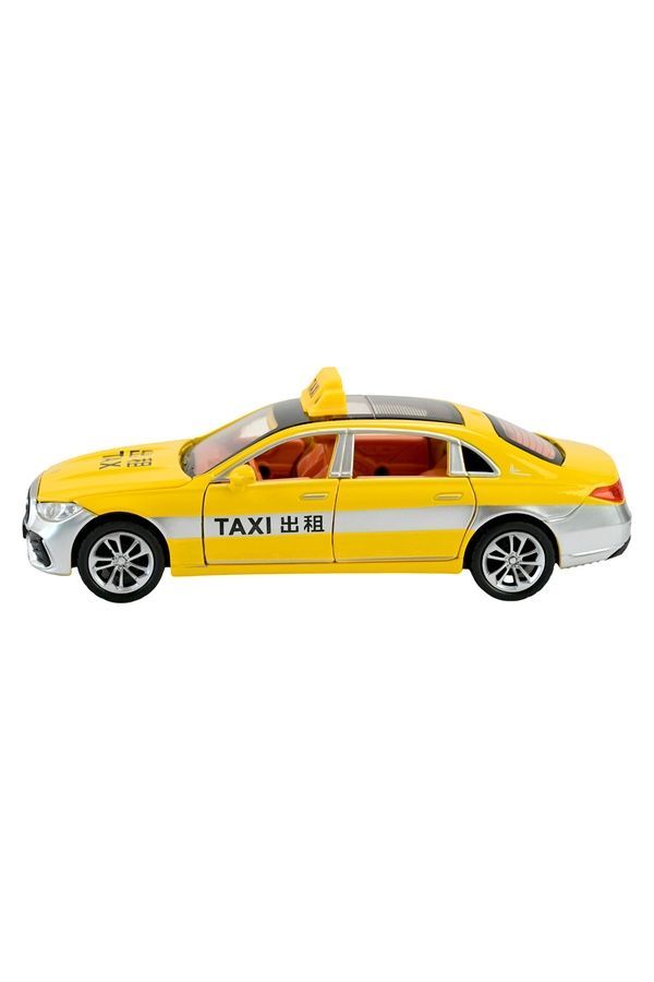 Машина металева АВТОПРОМ &ndash; Mercedes Benz E300L (Таксі) у масштабі 1:32 АВТОПРОМ AP74240 ЦБ-00289173 фото