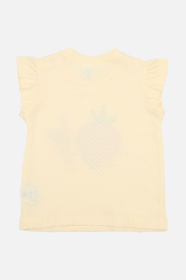 Костюм с шортами для девочки цвет желтый 92 ЦБ-00273276 фото