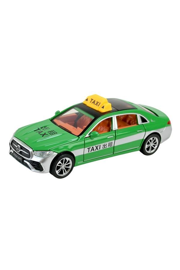 Машина металева АВТОПРОМ &ndash; Mercedes Benz E300L (Таксі) у масштабі 1:32 АВТОПРОМ AP74240 ЦБ-00289173 фото
