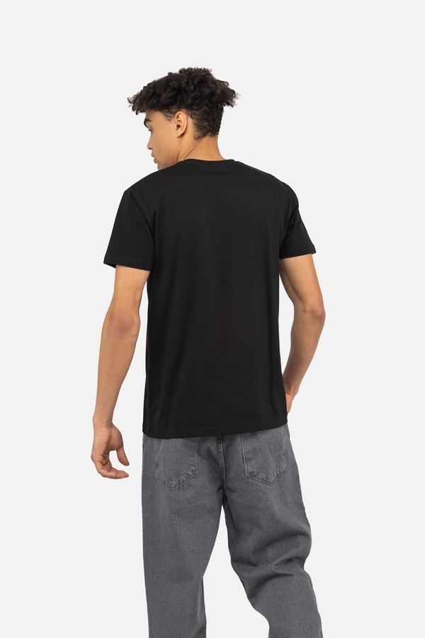 Чоловіча футболка з коротким рукавом 54 колір чорний ЦБ-00243217 SKT000967485 фото