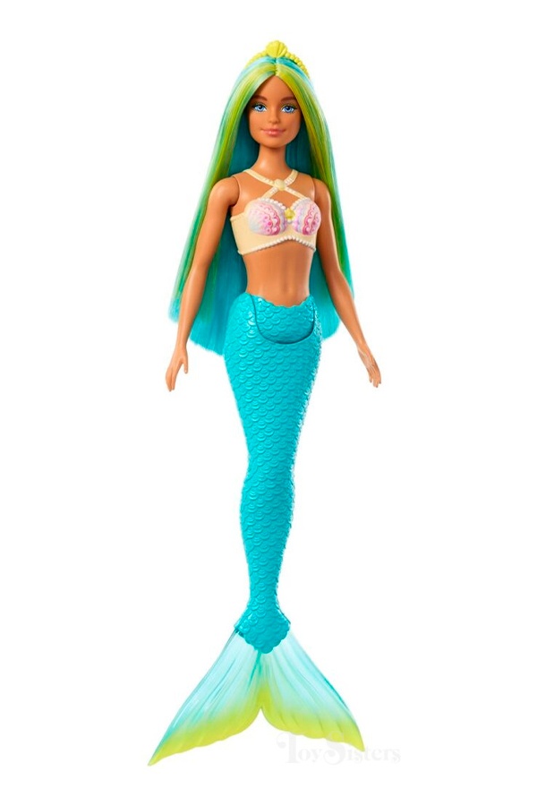 Кукла-русалочка "Голубо-зеленый микс" серии Дримтопия Barbie цвет разноцветный ЦБ-00245010 SKT000980409 фото