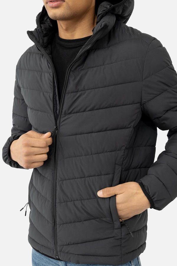 Мужская куртка 46 цвет серый ЦБ-00238294 SKT000955954 фото