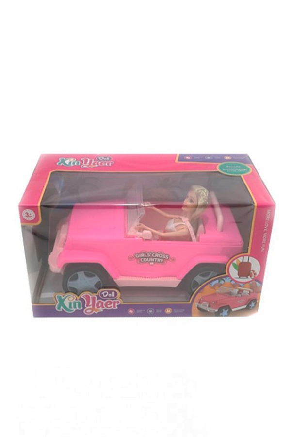 Іграшка - лялька в машині колір різнокольоровий ЦБ-00245051 SKT000980464 фото