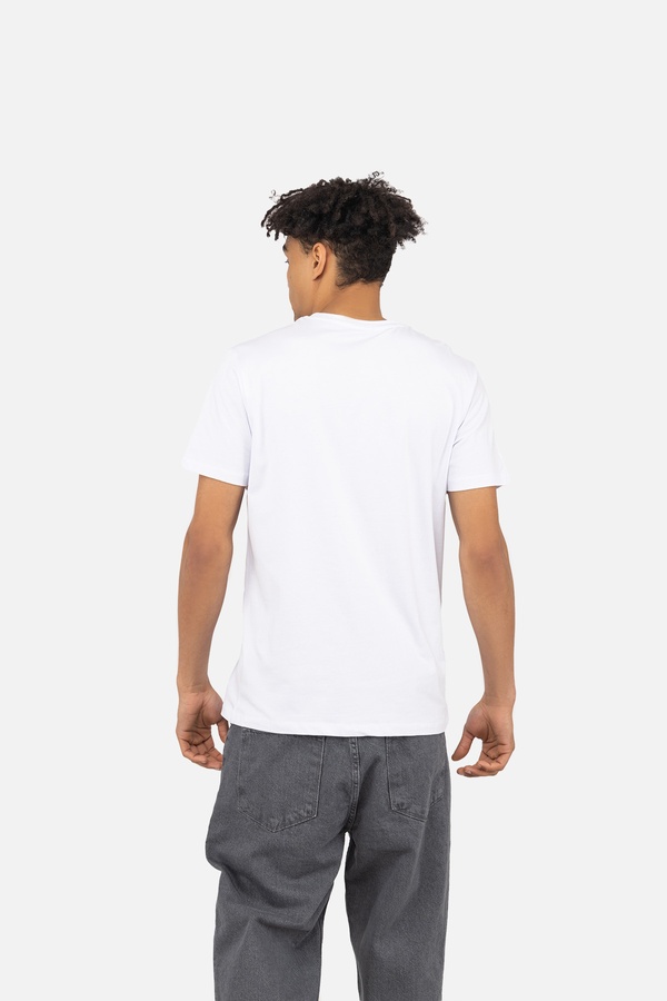 Чоловіча футболка з коротким рукавом 54 колір білий ЦБ-00243181 SKT000967305 фото