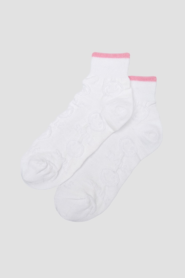 Носки для девочки 31-34 цвет белый ЦБ-00249707 SKT000991658 фото