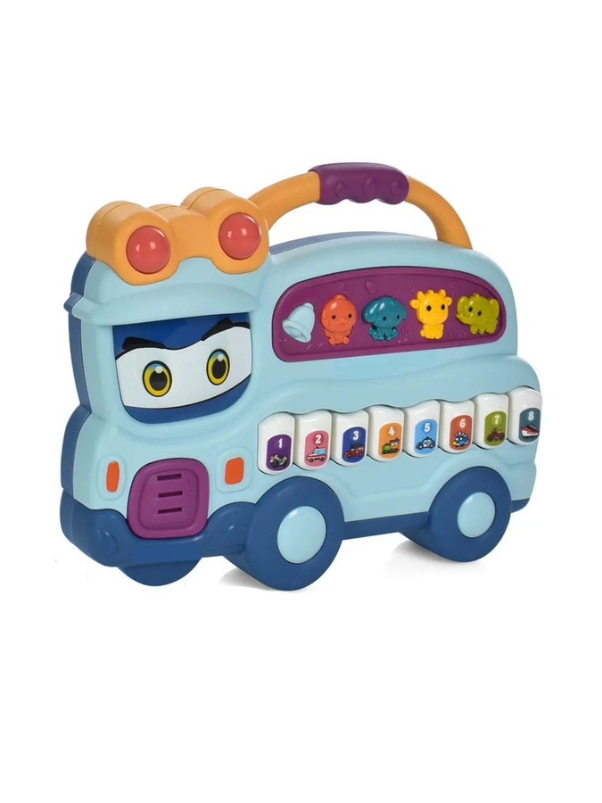 Іграшка "Музичний автобус" колір різнокольоровий ЦБ-00209435 SKT000886764 фото