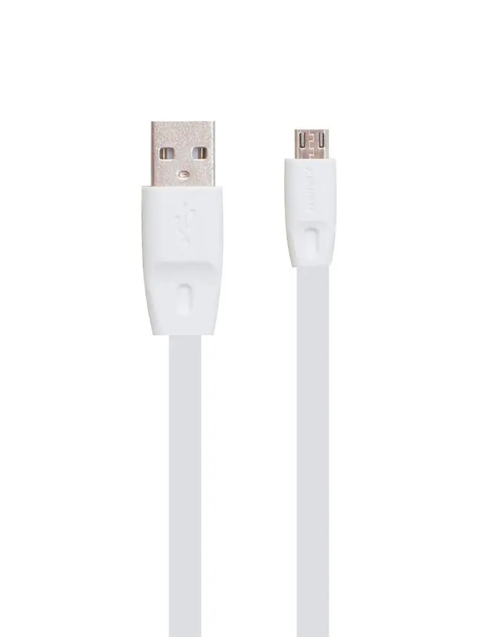 Кабель Remax RC-001m USB to MicroUSB цвет белый ЦБ-00220482 SKT000909902 фото