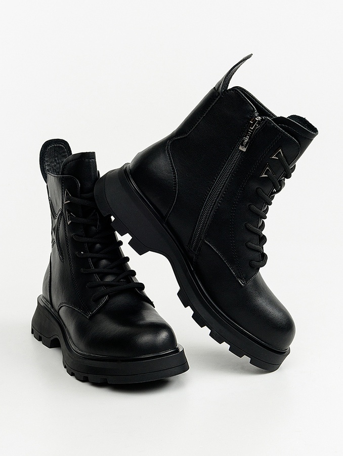 Женские ботинки 36 цвет черный ЦБ-00225958 SKT000923227 фото