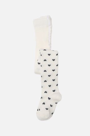 Колготки для дівчинки колір молочний 86 ЦБ-00281745 фото