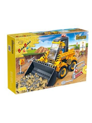 Конструктор - "Будівельна техніка" Бульдозер BanBao 8539 ЦБ-00230937 фото