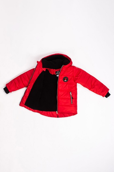 Куртка короткая на мальчика цвет красный ЦБ-00177300 SKT000591429 фото