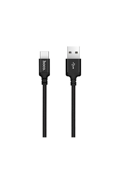 USB кабель Hoco X14 Type-C 2.4A 1 м колір чорний ЦБ-00209848 SKT000887805 фото