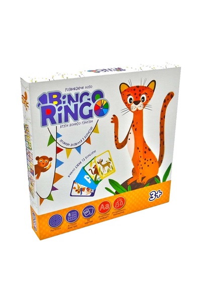 Настільна гра "Bingo Ringo" колір різнокольоровий ЦБ-00212245 SKT000891458 фото
